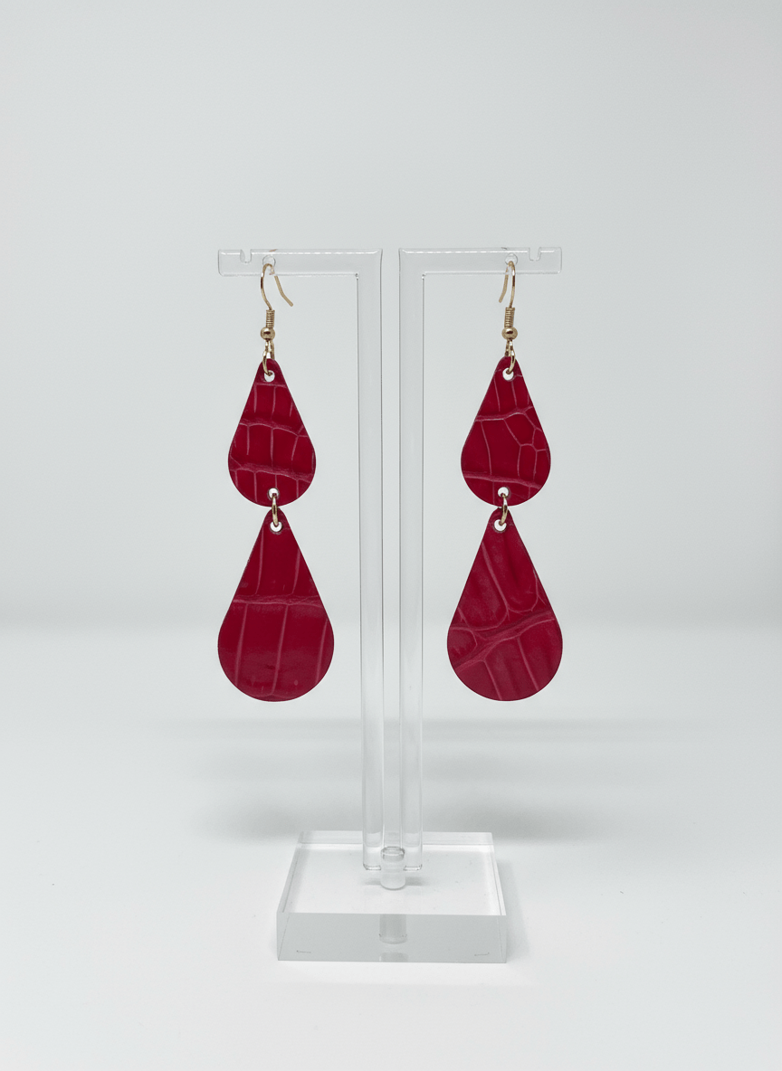 Porosus Crocodile Glazed Rose Extreme Doubles - CrocoVera