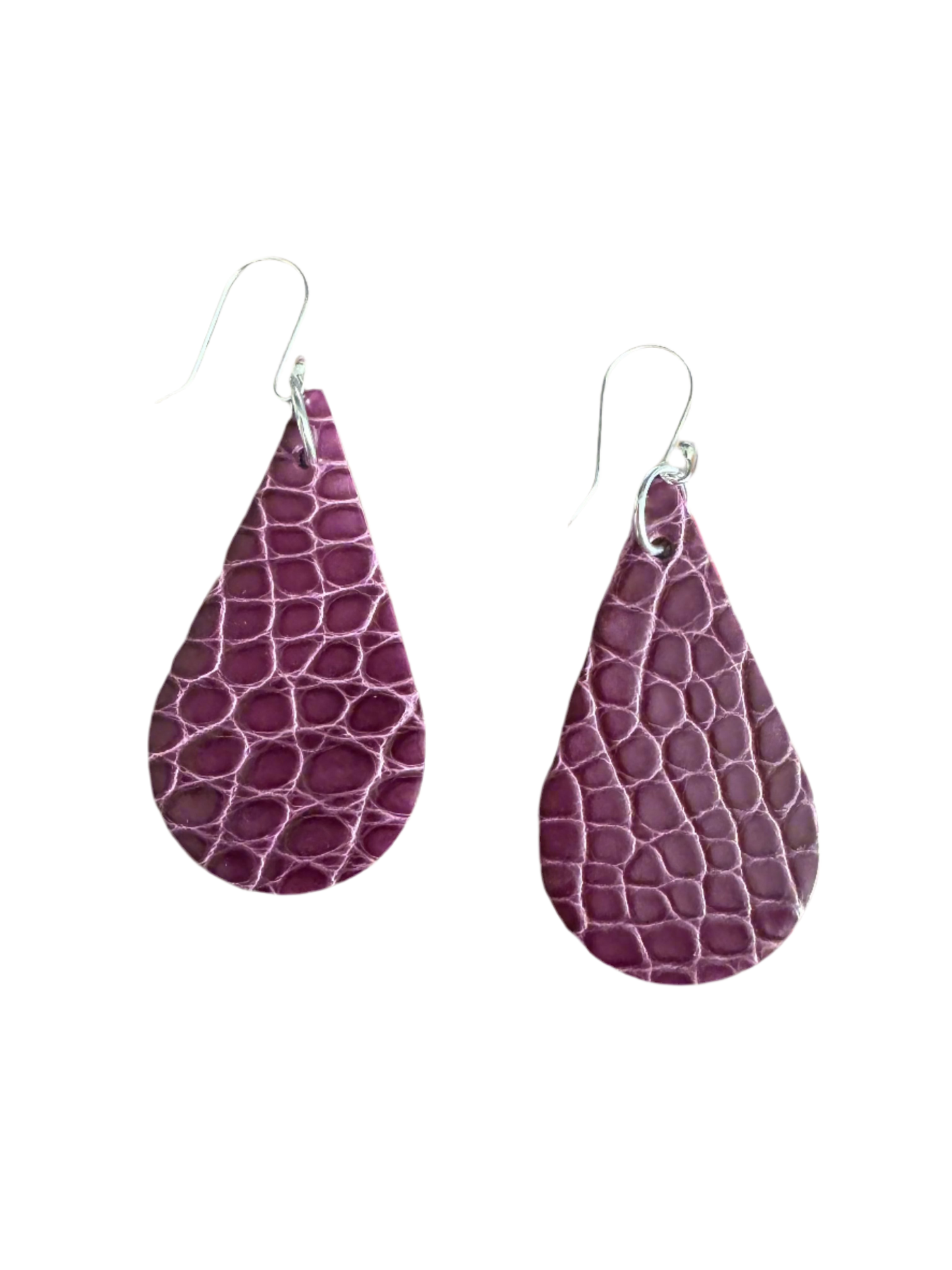 American Alligator Anemone CrocoVera Earrings