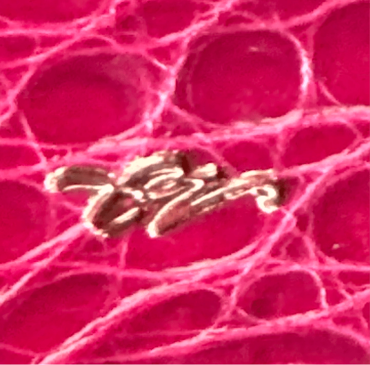 American Alligator Framboise CrocoVera Earrings - CrocoVera