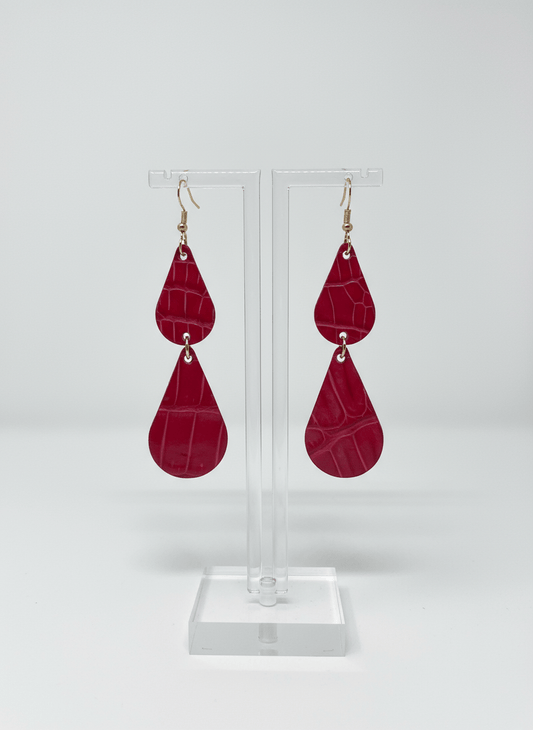 Porosus Crocodile Glazed Rose Extreme Doubles - CrocoVera