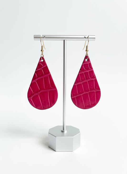 Porosus Crocodile Glazed Rose Extreme Singles - CrocoVera